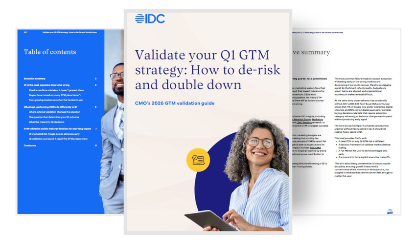 Q1 GTM validation brief